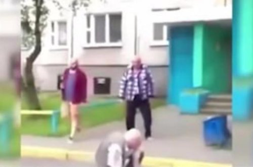 İki kişinin əlbəyaxa davası izlənmə rekordu qırdı - VİDEO