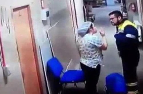 Xəstəxanada hamilə qadına qarşı ağılalmaz vəhşilik - VİDEO