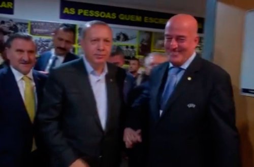 Azərbaycanlı hakim-inspektor Ərdoğanla görüşdü - Foto+Video