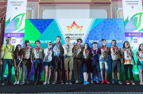 Azərbaycanda 13-cü Dünya Skaut Gənclər Forumu кeçirilir - Fotolar