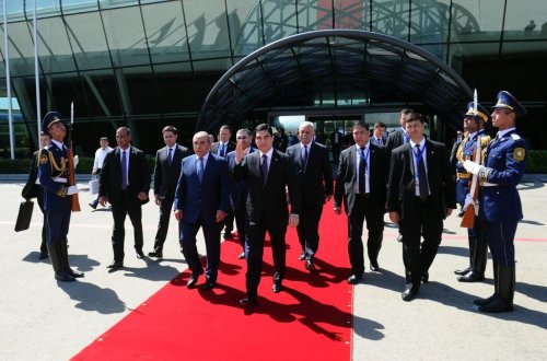 Türkmənistan Prezidentinin Azərbaycan səfəri başa çatdı