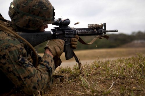 Ermənilər iriçaplı pulemyotlardan istifadə edir