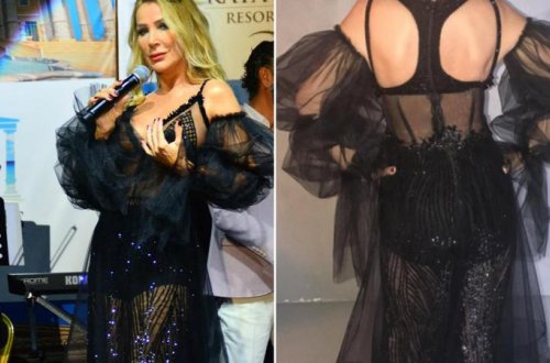 55 yaşlı Seda Sayandan olay yaradan səhnə kostyumu - FOTO