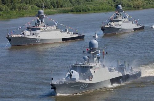 Rusiyanın Xəzər donanması həyəcan siqnalı ilə qaldırılıb