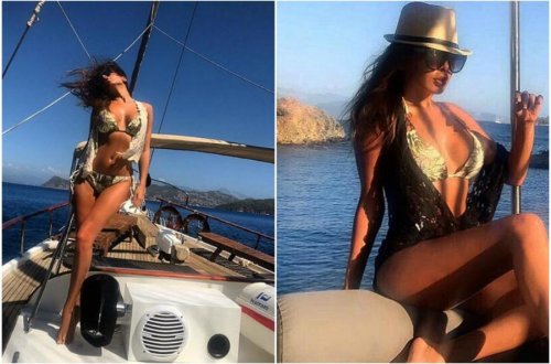 Azərbaycanlı modelin İbiza sərgüzəştləri - fotolar