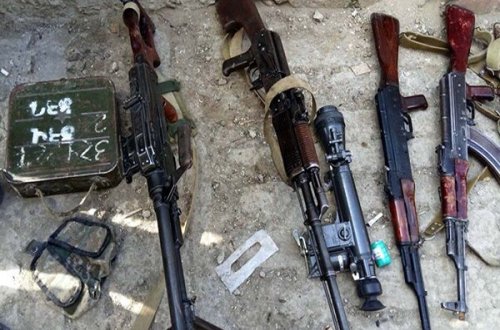 Ağstafada qanunsuz silah-sursat anbarı tapıldı