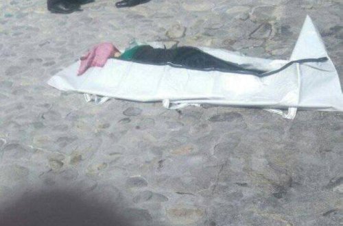 Bulvarda qadın hər kəsin gözü önündə intihar etdi - FOTO