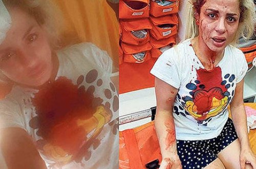 Paytaxda küçənin ortasında dəhşətli hadisə! Hər kəsin önündə zorladı sonra... - FOTO