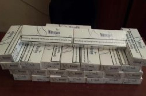 Gömrükçülər tərəfindən külli miqdarda siqaret aşkar edilib