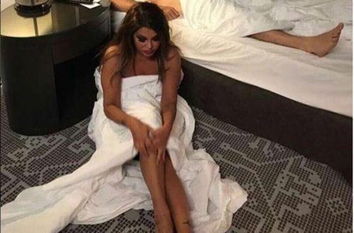 Aygün Kazımovadan qalmaqallı foto