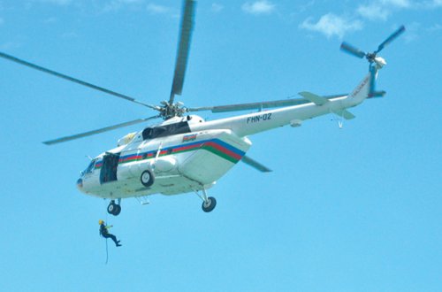 Yardım üçün Gürcüstana helikopter göndərildi - Əliyevin tapşırığıyla