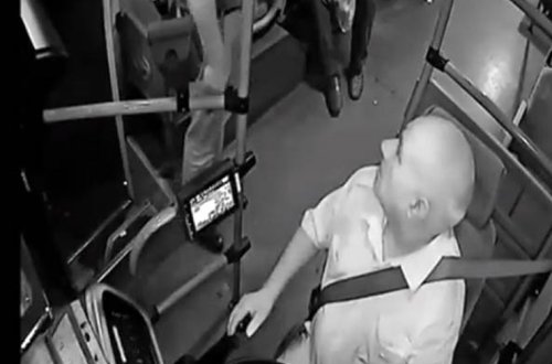 Avtobus sürücüsünə silah çəkən şəxs həbs edildi