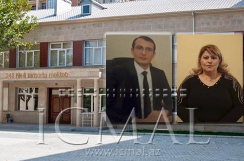 248 saylı məktəbdə nə baş verir? DİREKTOR ƏVƏZİ VƏ MÜAVİNINDƏN TƏHSİL NAZİRİNƏ ŞİKAYƏT 
