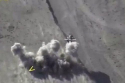 Rus qırıcıları 200 İŞİD-çini məhv etdi - VİDEO 