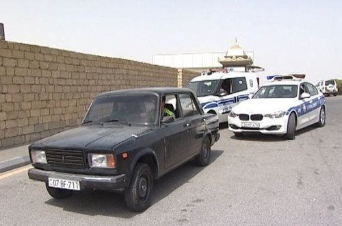 Paytaxtda “avtoş” saxlanıldı – VİDEO + FOTO