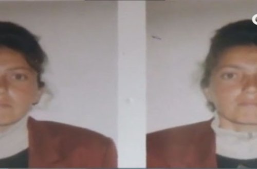 Ağsuda oğlu ilə əlbir olub ərini öldürən qadının - Fotosu