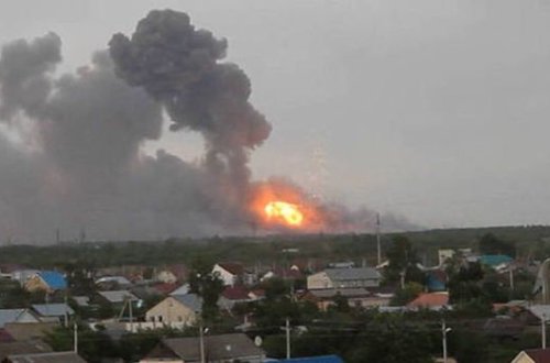 Silah-sursat anbarında partlayışla bağlı 6 kənd boşaldılıb