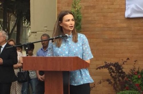 Qənirə Paşayeva şəhid ailələri ilə görüşdü