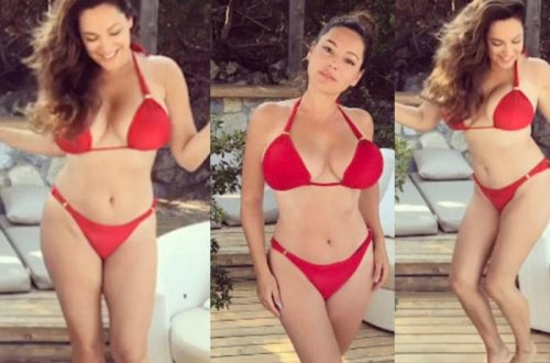 Yarıçılpaq fotolarını paylaşdı, rüsvay oldu - FOTO