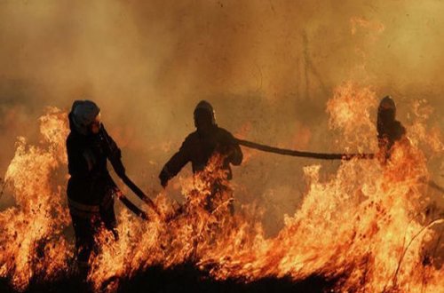 Bakıda güclü yanğın – VİDEO