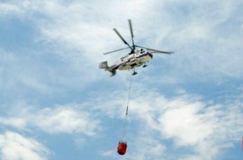 Azərbaycan Gürcüstana yenidən helikopter göndərdi