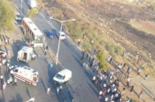 İzmirdə partlayış baş verib