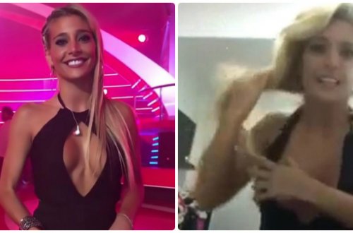 Canlı yayımda aparıcının sinəsinin açılması internetdə izlənmə rekordu vurdu (FOTO)