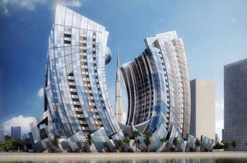 Dubayda at nalı formasında göydələn tikilir