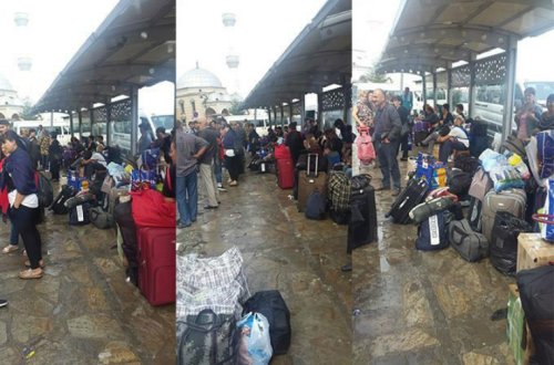 Bakıdan Ankaraya gedən “Alpar Turizm” sərnişinləri yolda qaldı — FOTO