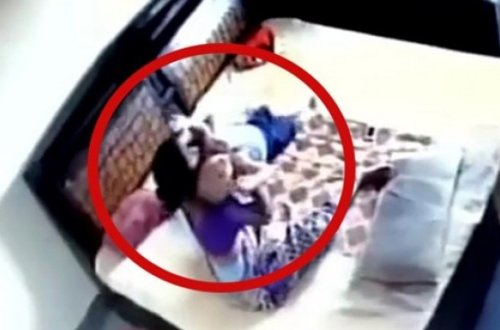 Yataq otağına gizli kamera yerləşdirdi və... - VİDEO