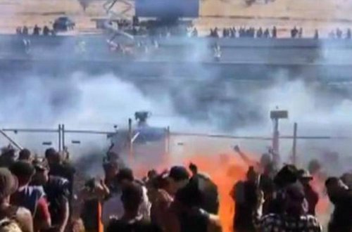 Sürücü şou göstərmək istədi, 12 nəfər yandı - VİDEO