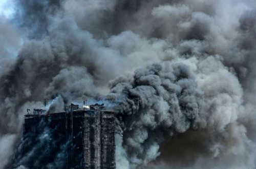 Yanan binaya görə axtarışda olan iş adamı həbs edilib