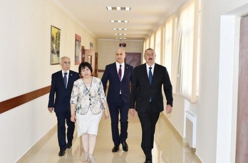 Prezident Bakı məktəblərində – YENİLƏNİB