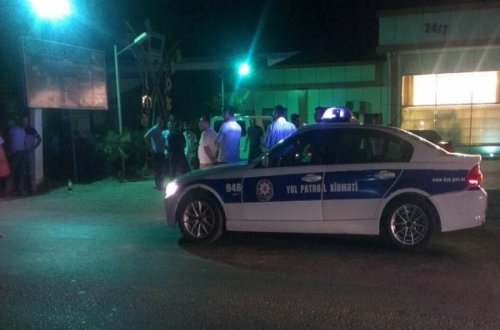 Bakıda yol polisi qəza törətdi