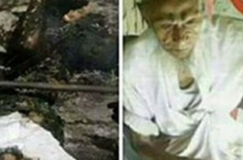 DƏHŞƏT: Arakanlı hədis alimi ailəsi ilə birgə büddistlər tərəfindən diri-diri yandırıldı - FOTO