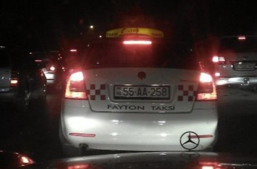Bakıda AA seriyalı taksilər kimindir?