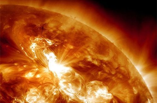 Günəşdəki partlayışlar havada radiasiya yaradır?