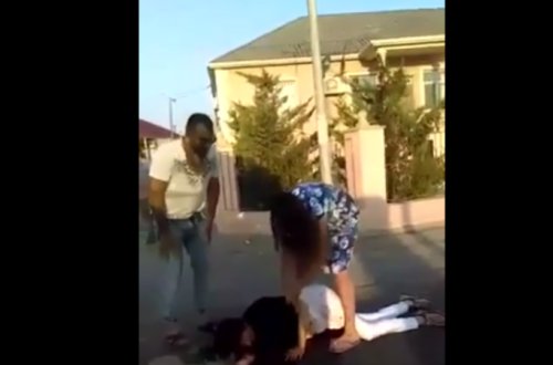 Bakıda qadının ağzının kəsildiyi cinayətin GÖRÜNTÜLƏRİ YAYILDI - DƏHŞƏTLİ VİDEO (23+)