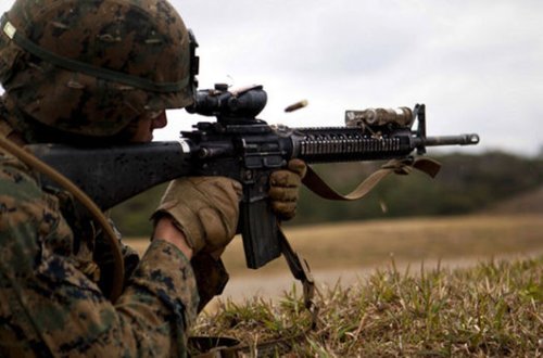 Ordumuz iriçaplı pulemyotlardan atəşə tutuldu