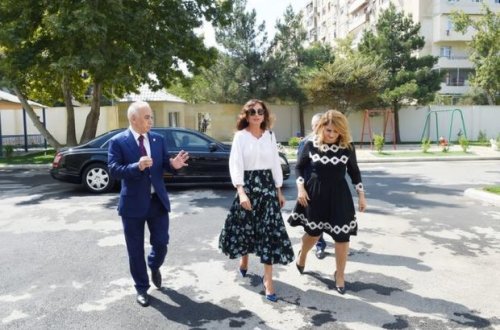 Birinci vitse-prezident 105 nömrəli körpələr evi-uşaq bağçasında olub – FOTO