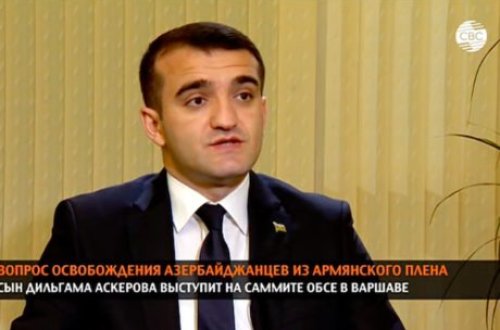 Dilqəm Əsgərovun oğlu ATƏT-də çıxış edəcək - VİDEO