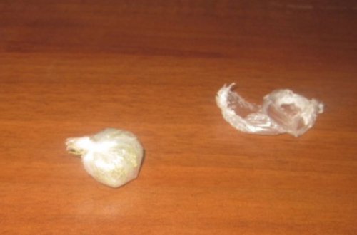 Daxili orqanında narkotika daşıyan şəxs tutuldu