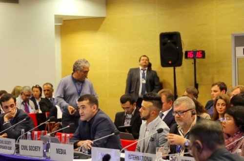 Əhməd Şahidov ATƏT-in Varşava toplantısında Cənubi Qafqazda demokratik islahatlar