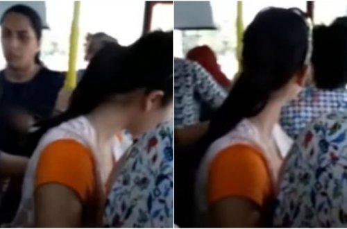 Bakıda avtobusda növbəti BİABIRÇILIQ: 