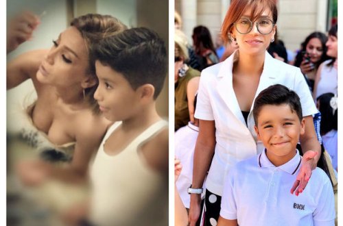 Röya oğlu ilə fotosunu tənqid edənlərə cavab verdi - FOTO