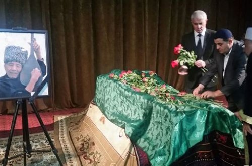 Qazaxda Aşıq Ədalətlə vida mərasimi keçirilir - FOTO