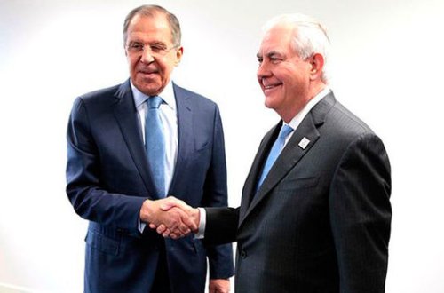 Lavrov və Tillerson görüşdü