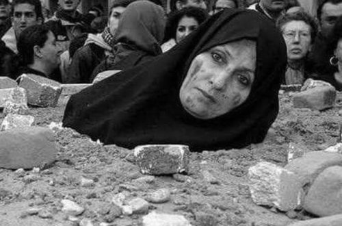 Ərinə xəyanət edən qadını torpağa basdırıb DAŞ-QALAQ ETDİLƏR, morqa aparanda isə... - DƏHŞƏTLİ FOTO