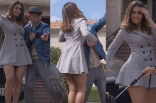 Pərvin Abıyeva varlı adamın seksual qızı obrazında (VİDEO)