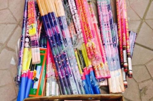 Avtomobildən pirotexniki vasitə aşkar edildi